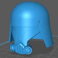 Mũ Clone Trooper (Snow/Flame) V2 bản tách rời - Tỷ lệ 1:1 cho Cosplay Star Wars - Thumbnail 2