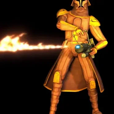 Mũ Clone Trooper (Snow/Flame) V2 bản tách rời - Tỷ lệ 1:1 cho Cosplay Star Wars