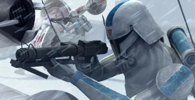 Mũ Clone Trooper (Snow/Flame) V2 bản tách rời - Tỷ lệ 1:1 cho Cosplay Star Wars - Image 5