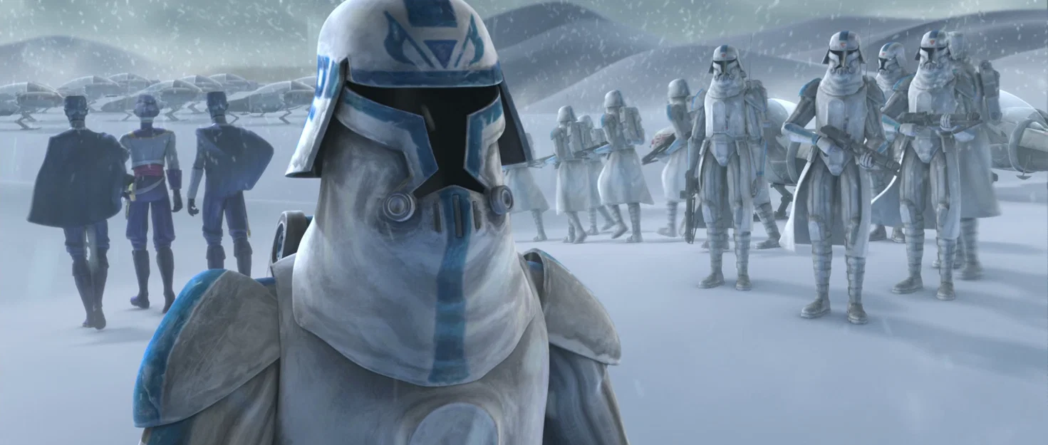 Mũ Clone Trooper (Snow/Flame) V2 bản tách rời - Tỷ lệ 1:1 cho Cosplay Star Wars - Image 6