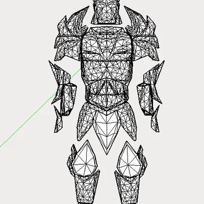 Bộ Giáp Cosplay Torva từ RuneScape