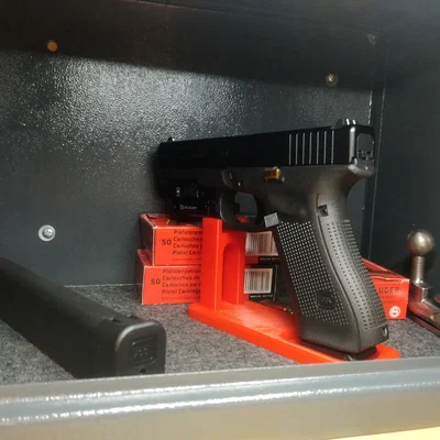 Đế trưng bày và cất giữ súng G17 Gen5 tiện lợi in 3D