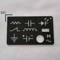 Khuôn Vẽ Sơ Đồ Mạch Điện Tử (Kích Thước Thẻ ATM) - Thumbnail 2