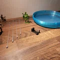 Dù in 3D hoàn chỉnh cho lính đồ chơi - Thumbnail 2