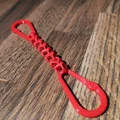Mắt xích khối hình học có móc khóa Carabiner (In liền khối) - Thumbnail 5