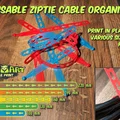 Dây Rút Nhựa Tái Sử Dụng Gọn Cáp (Nhiều Kích Thước) - Thumbnail 1