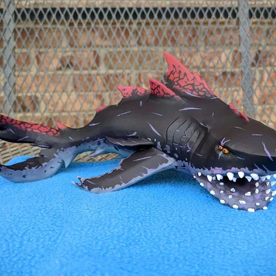 Mô hình Megalodon trong Sea of Thieves - Bản cải tiến chất lượng cao và cắt rời