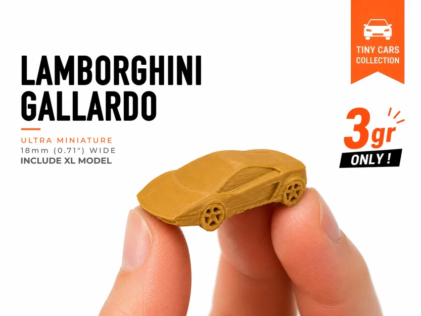 Lamborghini Gallardo Tí Hon - Bộ Sưu Tập Xe Mini - Image 1