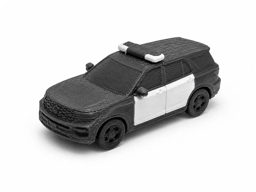 Mô hình xe Ford Police Interceptor AWD mini - Image 2