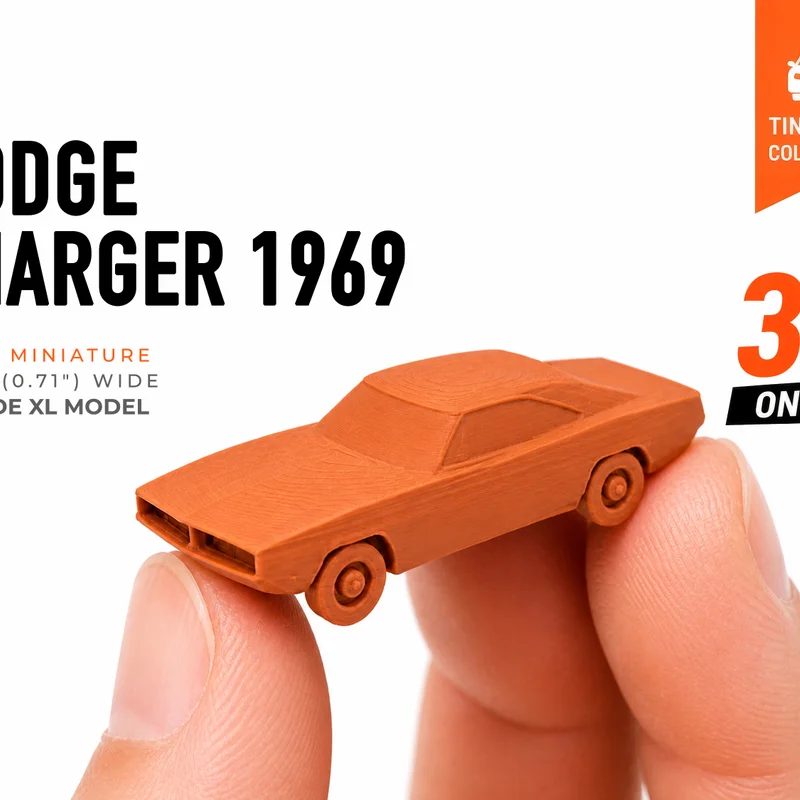 Mô hình Dodge Charger 1969 thu nhỏ - Bộ sưu tập Mini Cars