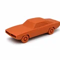 Mô hình Dodge Charger 1969 thu nhỏ - Bộ sưu tập Mini Cars - Thumbnail 2