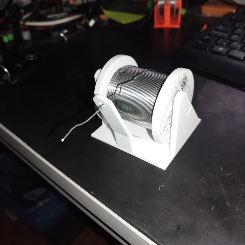 Giá đỡ cuộn thiếc hàn (Solder Wire Holder) tiện lợi in 3D