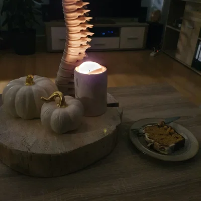 Mô hình nến cột sống - Trang trí Halloween