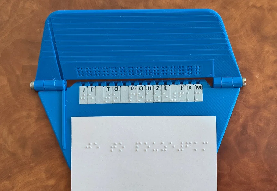 Thiết bị in chữ nổi Braille - Image 2