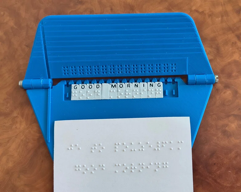 Thiết bị in chữ nổi Braille - Image 3