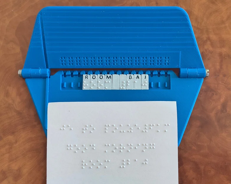 Thiết bị in chữ nổi Braille - Image 4