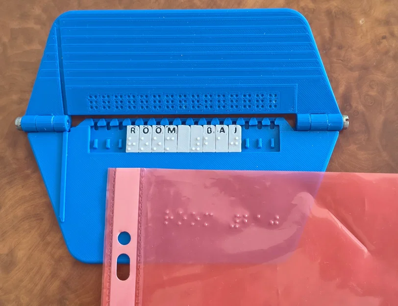 Thiết bị in chữ nổi Braille - Image 5
