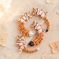 Hổ Con Flexi Siêu Dễ Thương - Đồ Chơi Khớp Nối, Móc Khóa và Nam Châm - Thumbnail 6