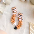 Hổ Con Flexi Siêu Dễ Thương - Đồ Chơi Khớp Nối, Móc Khóa và Nam Châm - Thumbnail 9