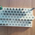 Giá treo mũi vít lục giác (Bit Organizer) in 3D gọn gàng cho xưởng - Thumbnail 3