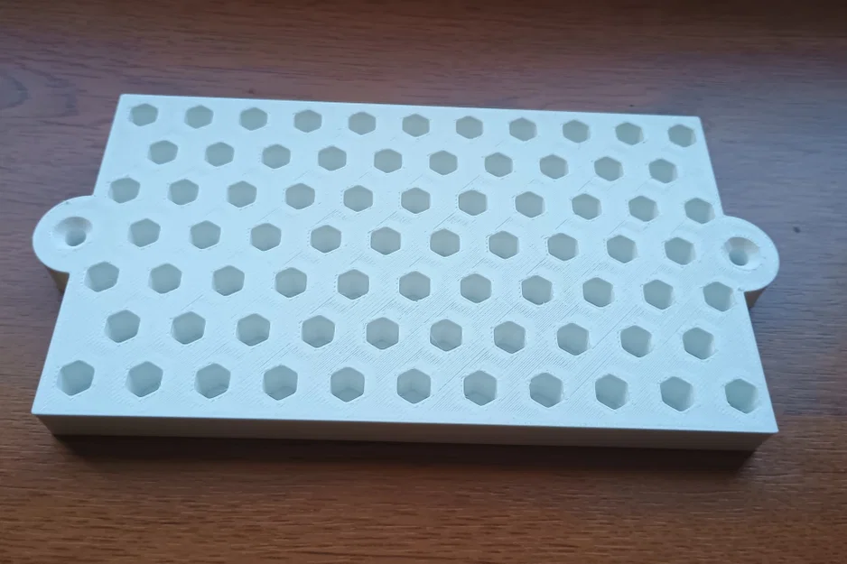 Giá treo mũi vít lục giác (Bit Organizer) in 3D gọn gàng cho xưởng - Image 5