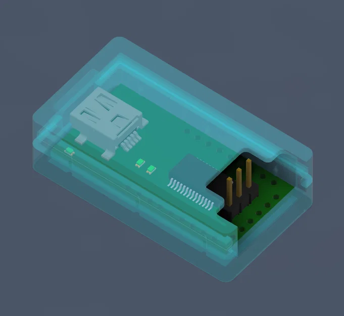 Vỏ hộp cho Module FTDI FT232 USB 3.3V 5.5V sang TTL - Image 10