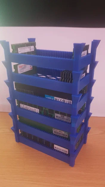 Khay Đựng RAM (DIMM/SODIMM) Xếp Chồng Tiện Lợi Cho Góc Làm Việc - Image 4
