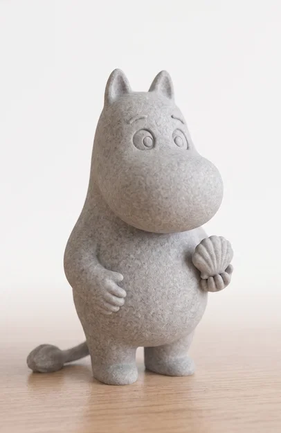 Mô hình nhân vật Moomintroll phong cách Chibi – Moomins - Image 1