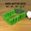 Mini Miter Box (Khuôn cắt góc 90°, 45°, 30°, 22.5°) - Thumbnail 1