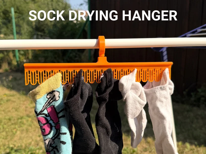 Móc treo phơi tất (Sock Drying Hanger) - Image 1