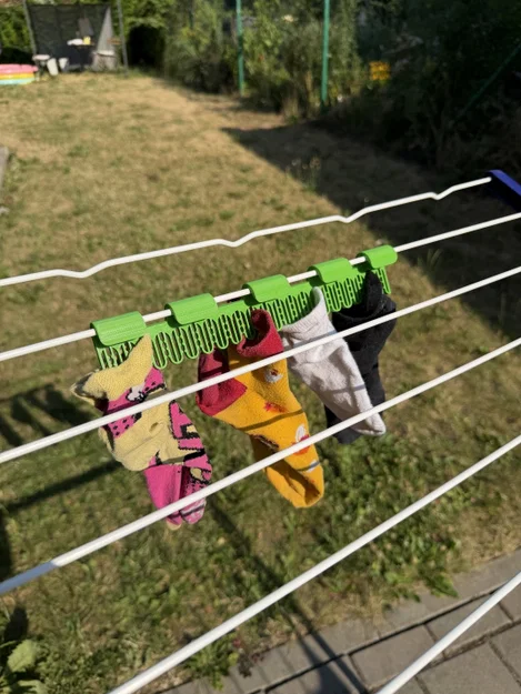 Móc treo phơi tất (Sock Drying Hanger) - Image 3