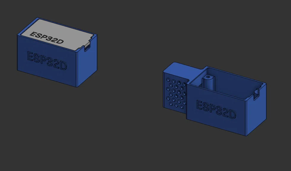 Vỏ Case ESP32 - Máy đo CO2 dùng SCD41 (Tương thích Home Assistant) - Image 2