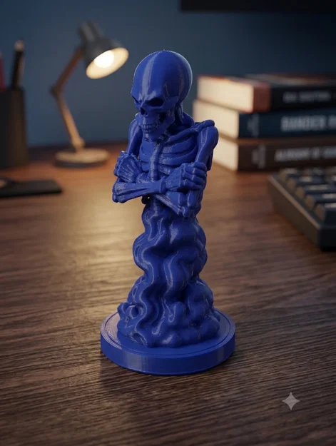 Mô hình tượng Necromancer bộ xương in 3D - Image 2