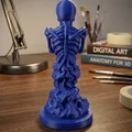 Mô hình tượng Necromancer bộ xương in 3D - Thumbnail 3