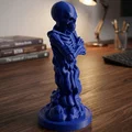 Mô hình tượng Necromancer bộ xương in 3D - Thumbnail 4