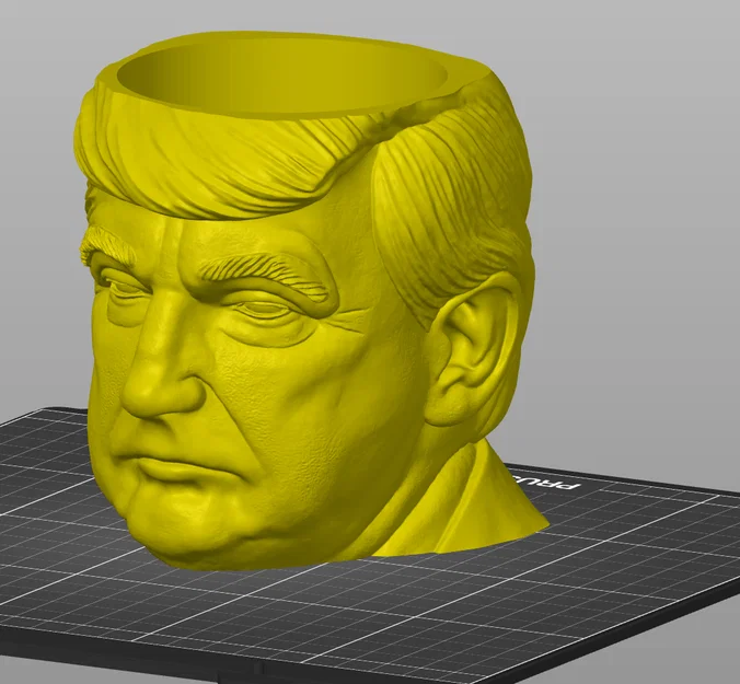 Cốc đựng cọ vệ sinh độc đáo - Make your toilet great again - Image 1