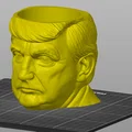 Cốc đựng cọ vệ sinh độc đáo - Make your toilet great again - Thumbnail 1