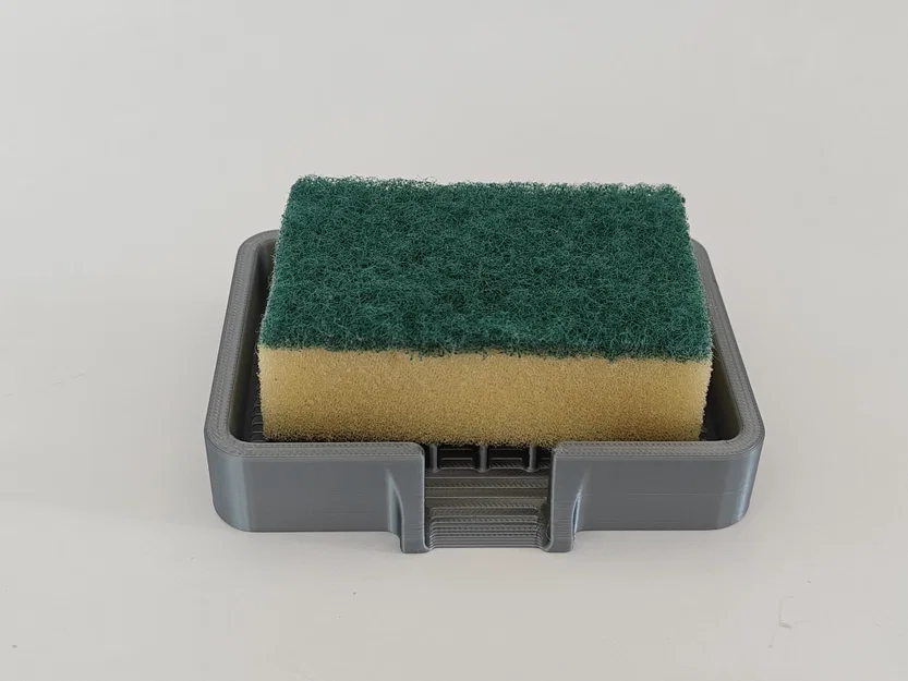 Kệ Đựng Xà Phòng & Bọt Biển Tự Thoát Nước - Image 2