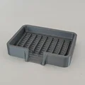 Kệ Đựng Xà Phòng & Bọt Biển Tự Thoát Nước - Thumbnail 4