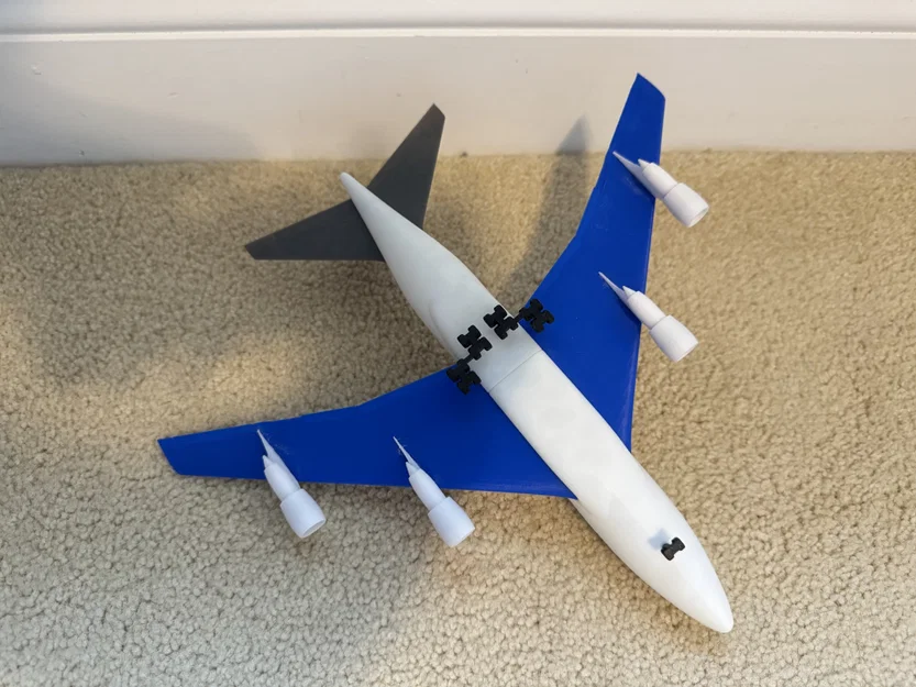 Bộ Phận Đáp Cải Tiến Cho Mô Hình Boeing 747SP Của Clerx - Image 2