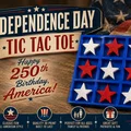 Bộ cờ Tic Tac Toe chủ đề Quốc khánh 4 tháng 7 - Thumbnail 1