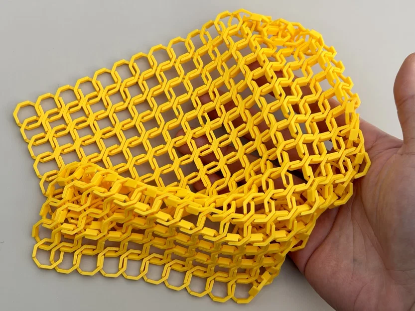 Vải In 3D Cấu Trúc Hình Bát Giác (Octagon Fabric) - Image 1