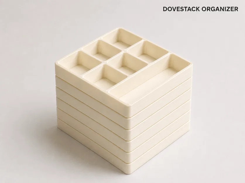 Khay lưu trữ chồng tầng DOVESTACK Organizer - Image 1