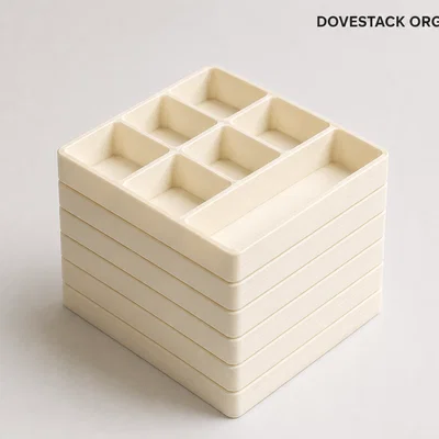 Khay lưu trữ chồng tầng DOVESTACK Organizer