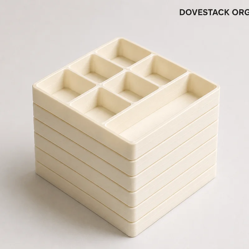 Khay lưu trữ chồng tầng DOVESTACK Organizer