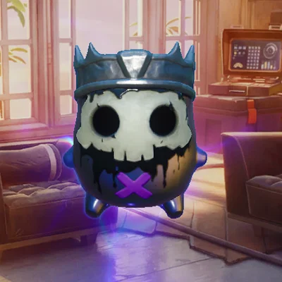 Mô hình 3D Fortnite Sprite King: Trang trí bàn làm việc cực chất