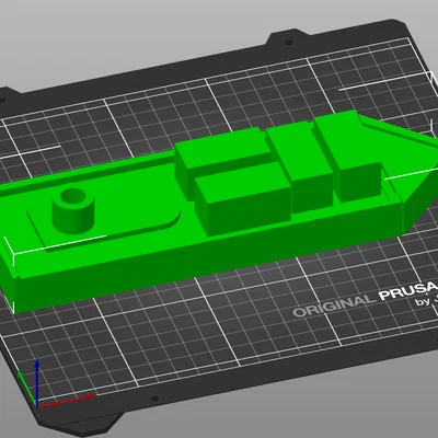 Mô hình tàu chở hàng chạy bằng bóng bay in 3D cho bể bơi