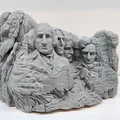 Mô hình 3D Đài tưởng niệm Mount Rushmore chi tiết sắc nét - Thumbnail 2