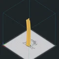 Giá đựng bài tối giản (In chế độ Vase Mode) - Thumbnail 2