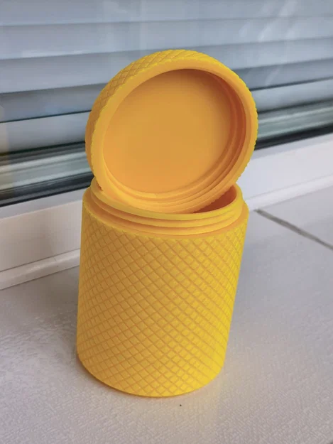 Hộp Đựng Đồ Có Nắp Vặn Dạng Nhám (90x110) - Image 3